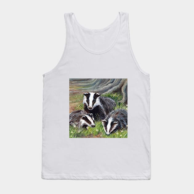 Spirit of Badger Tank Top by sonia finch